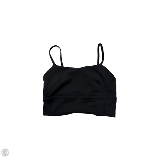 Athletic Bra By Lululemon In Black, Size: S