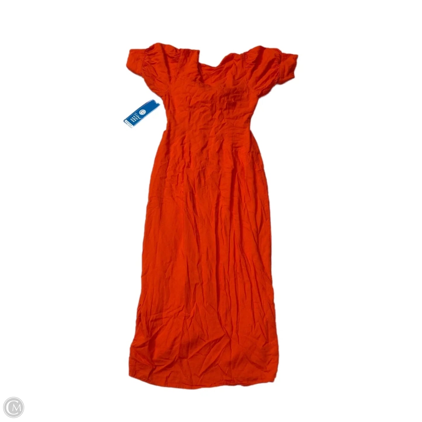 Dress Casual Maxi By Free People In Orange, Size: S