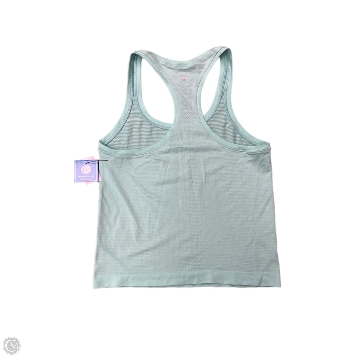 Athletic Tank Top By Lululemon In Green, Size: M