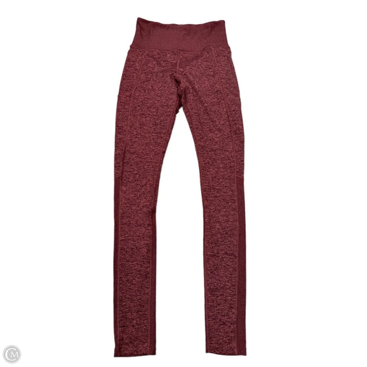 Athletic Leggings By Athleta In Red, Size: S