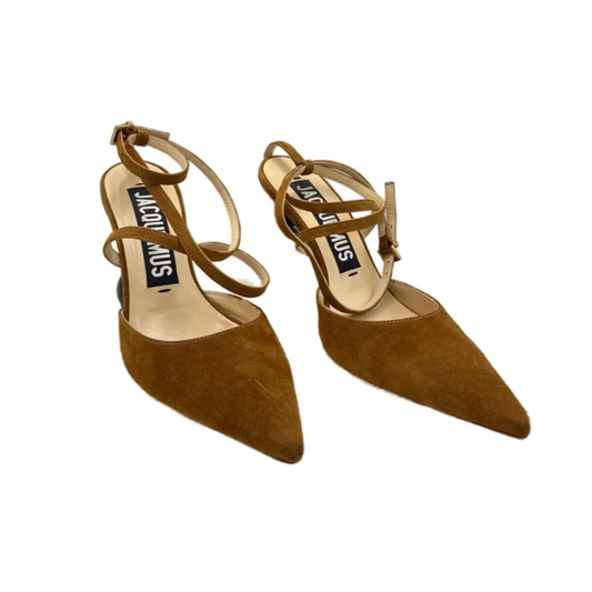 Shoes Designer By Jacquemus In Brown, Size: 8.5 (39)