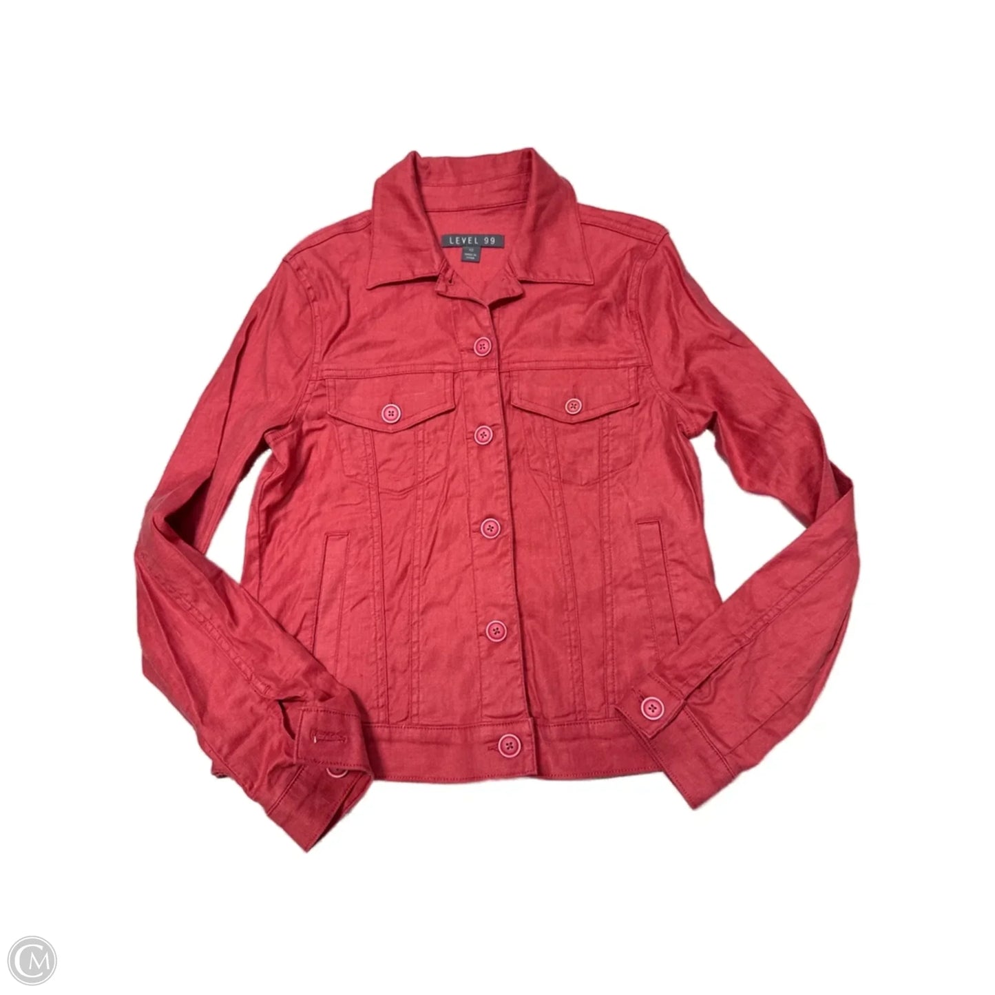Jacket Other By Level 99 In Coral, Size: Xs