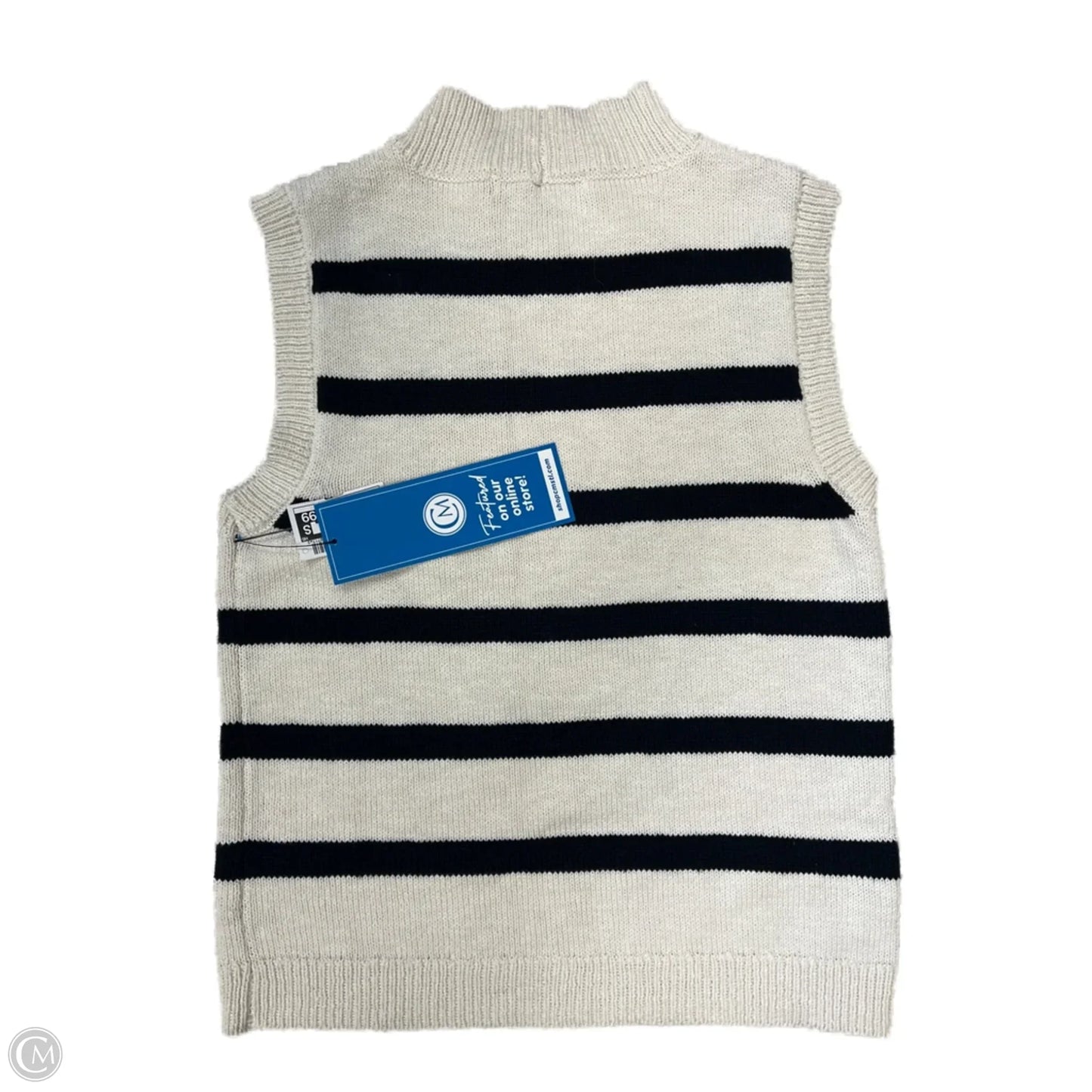 Top Sleeveless By Sanctuary In Striped Pattern, Size: Xs