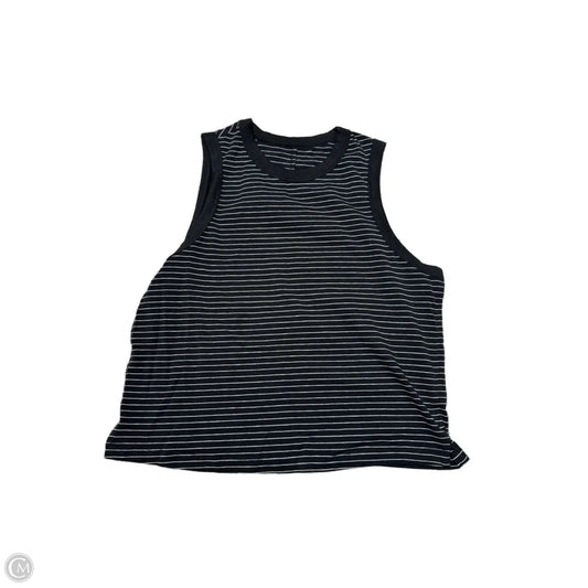 Athletic Tank Top By Lululemon In Striped Pattern, Size: S