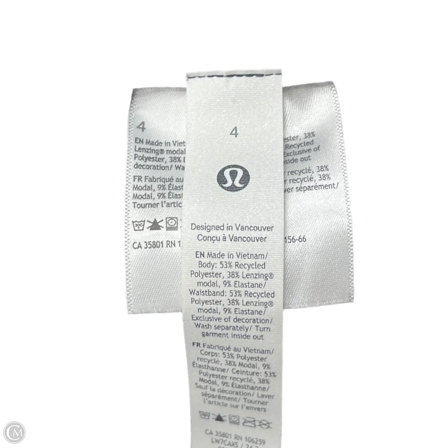 Athletic Shorts By Lululemon In Black, Size: S