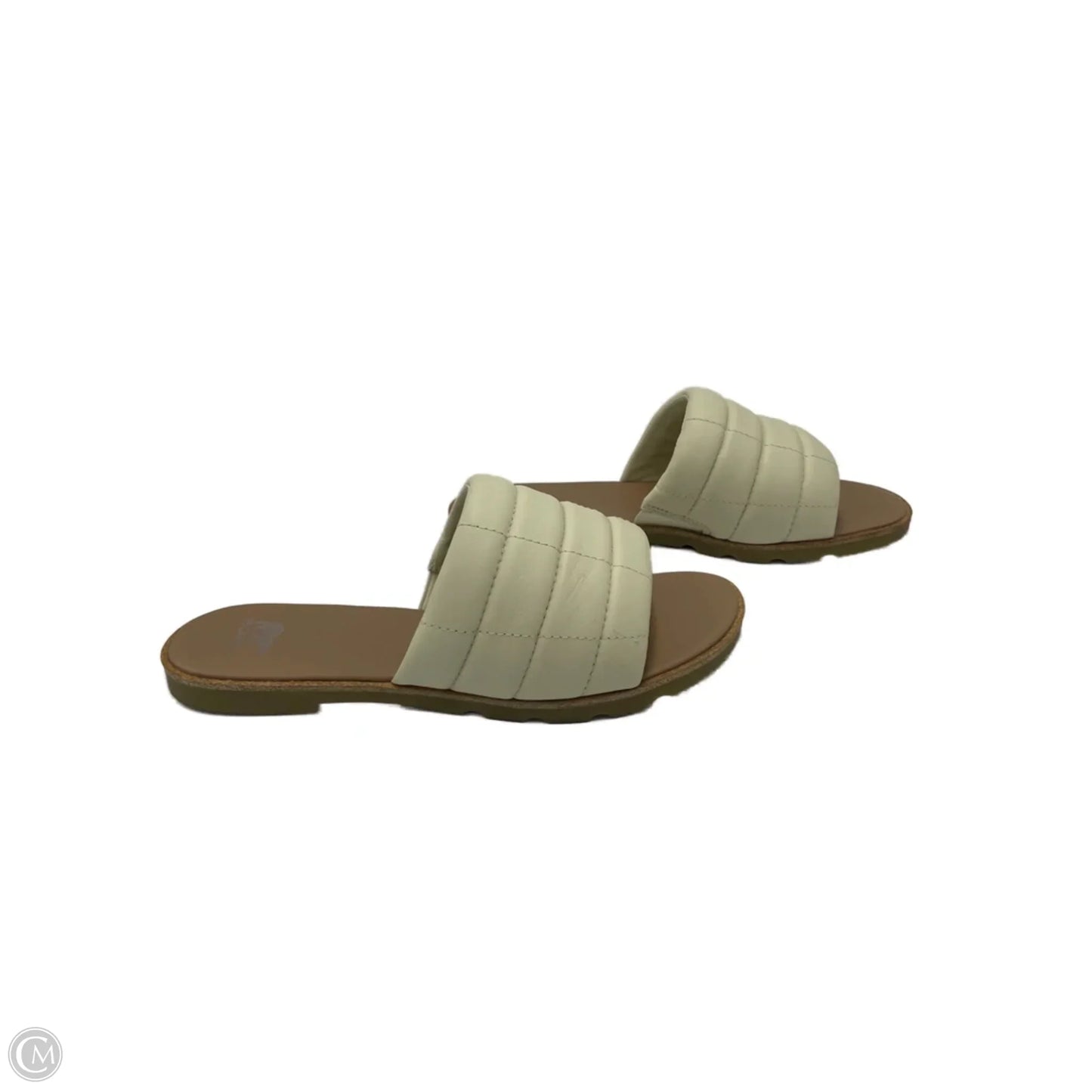 Sandals Designer By Sorel In Cream, Size: 9.5