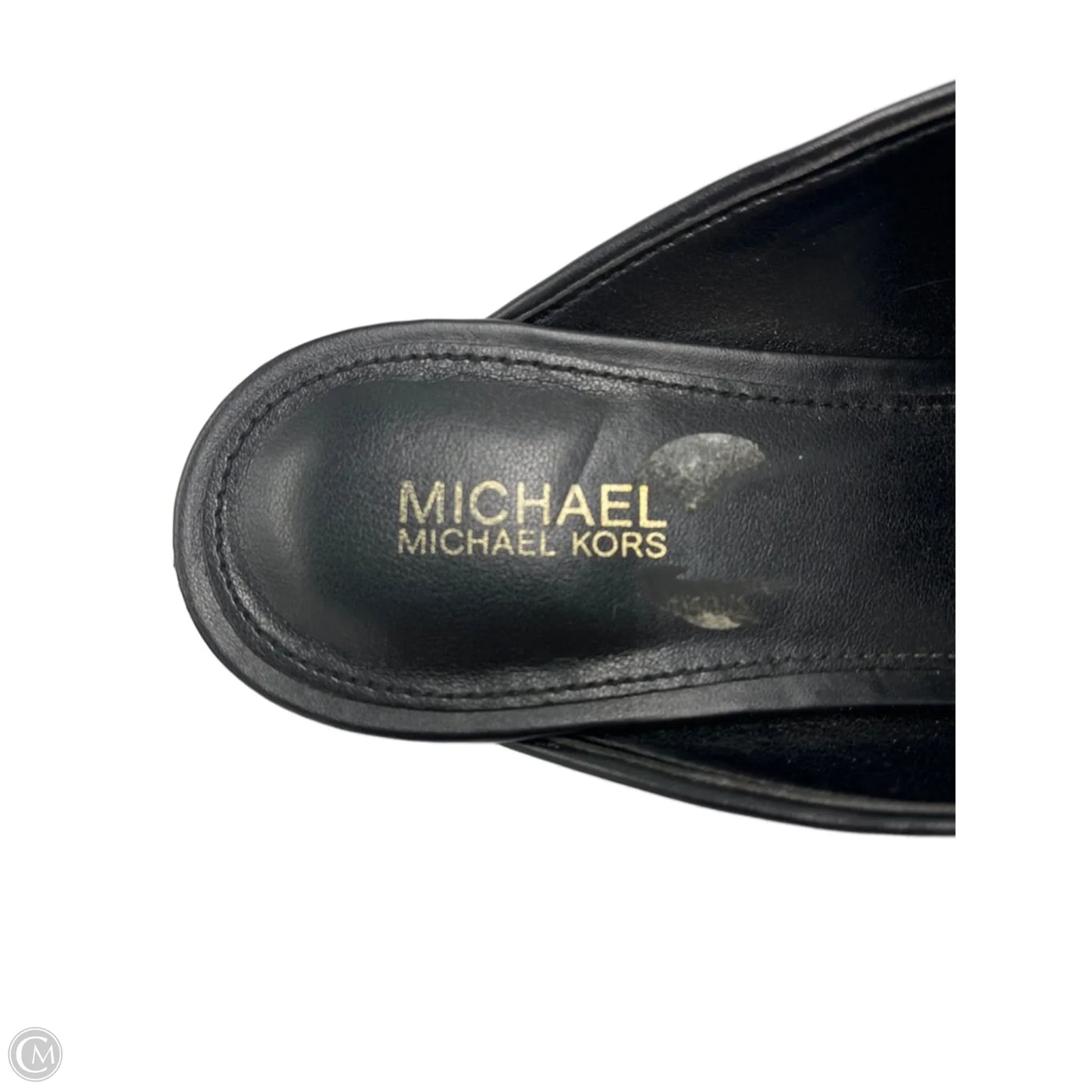 Shoes Designer By Michael Kors In Black, Size: 8