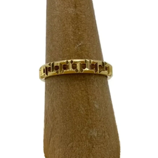 Tiffany & Company 18K Tiffany T Luxury Ring, Size: 7.5