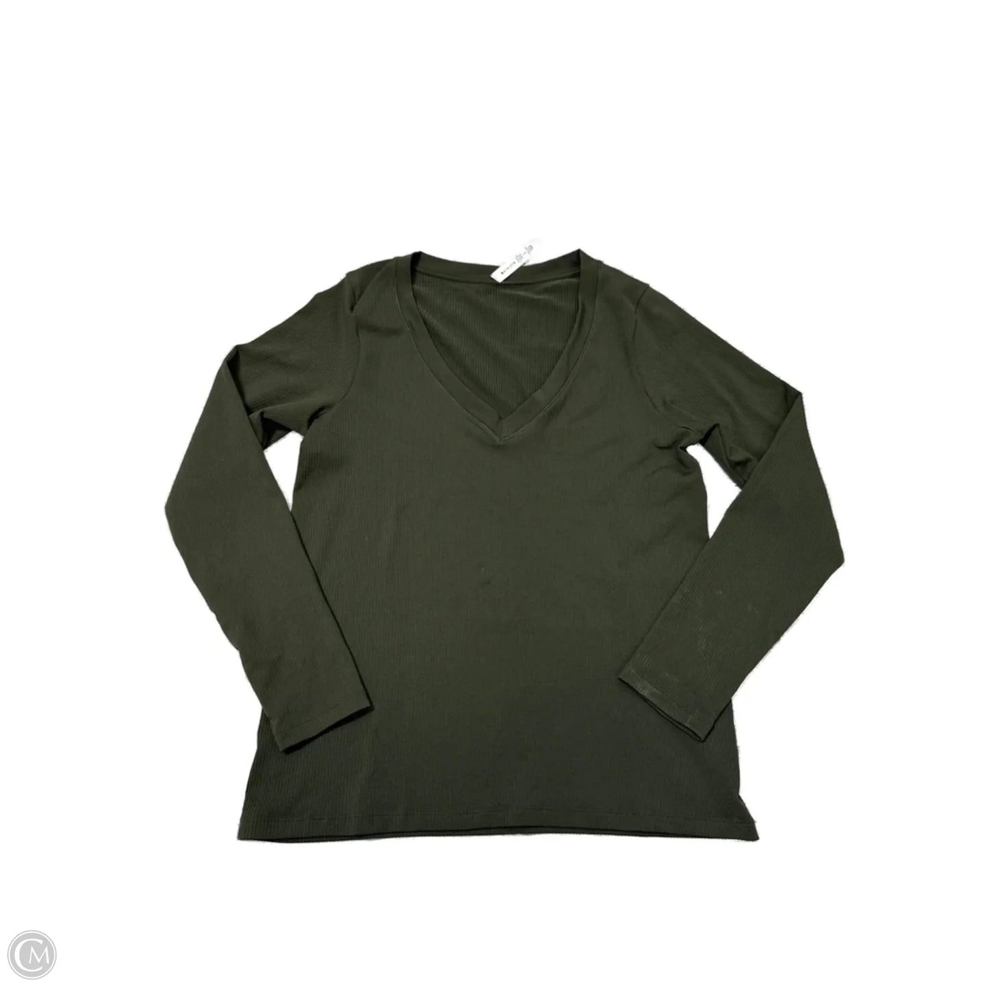 Athletic Top Long Sleeve Crewneck By Athleta In Green, Size: Xl