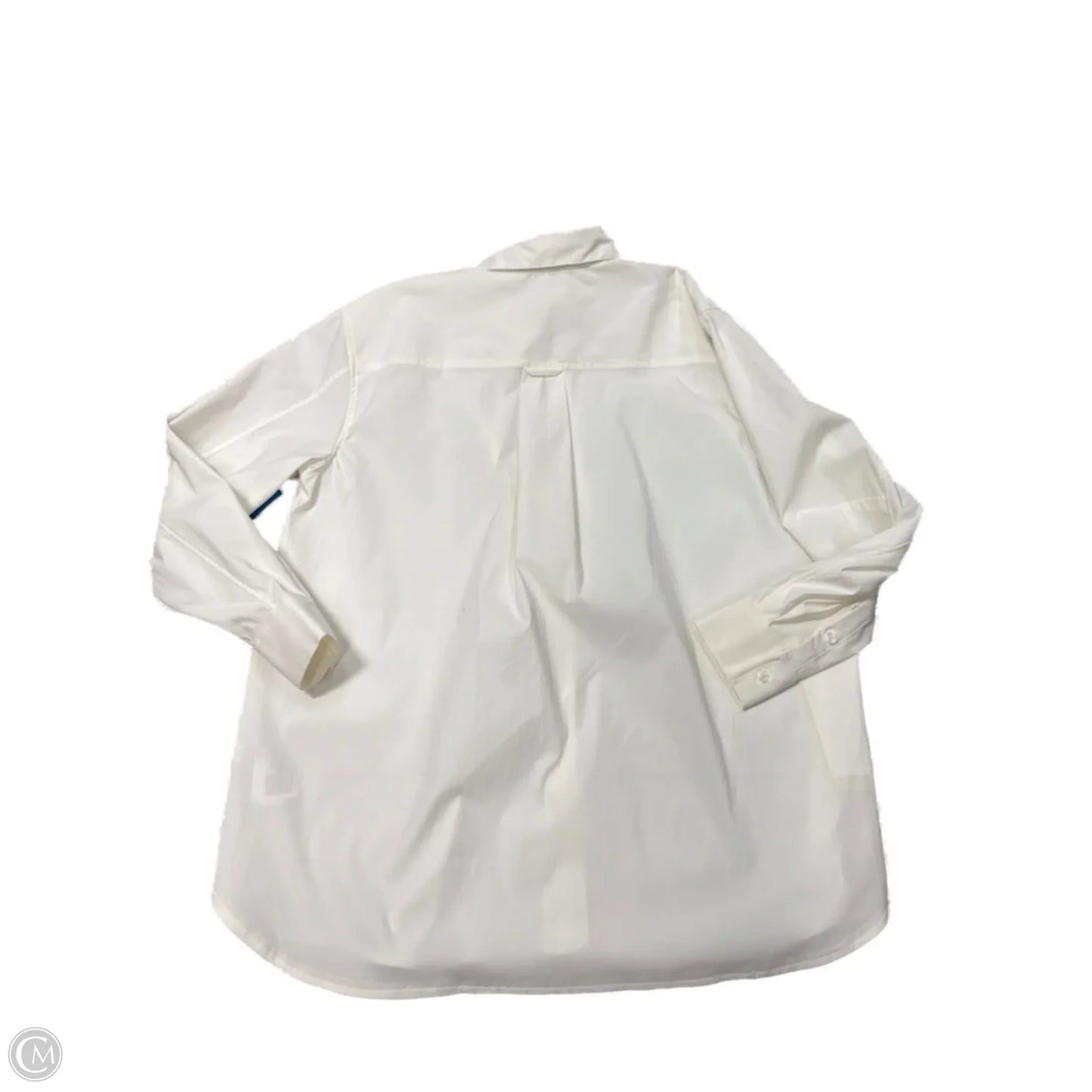Tunic Long Sleeve By Athleta In White, Size: M