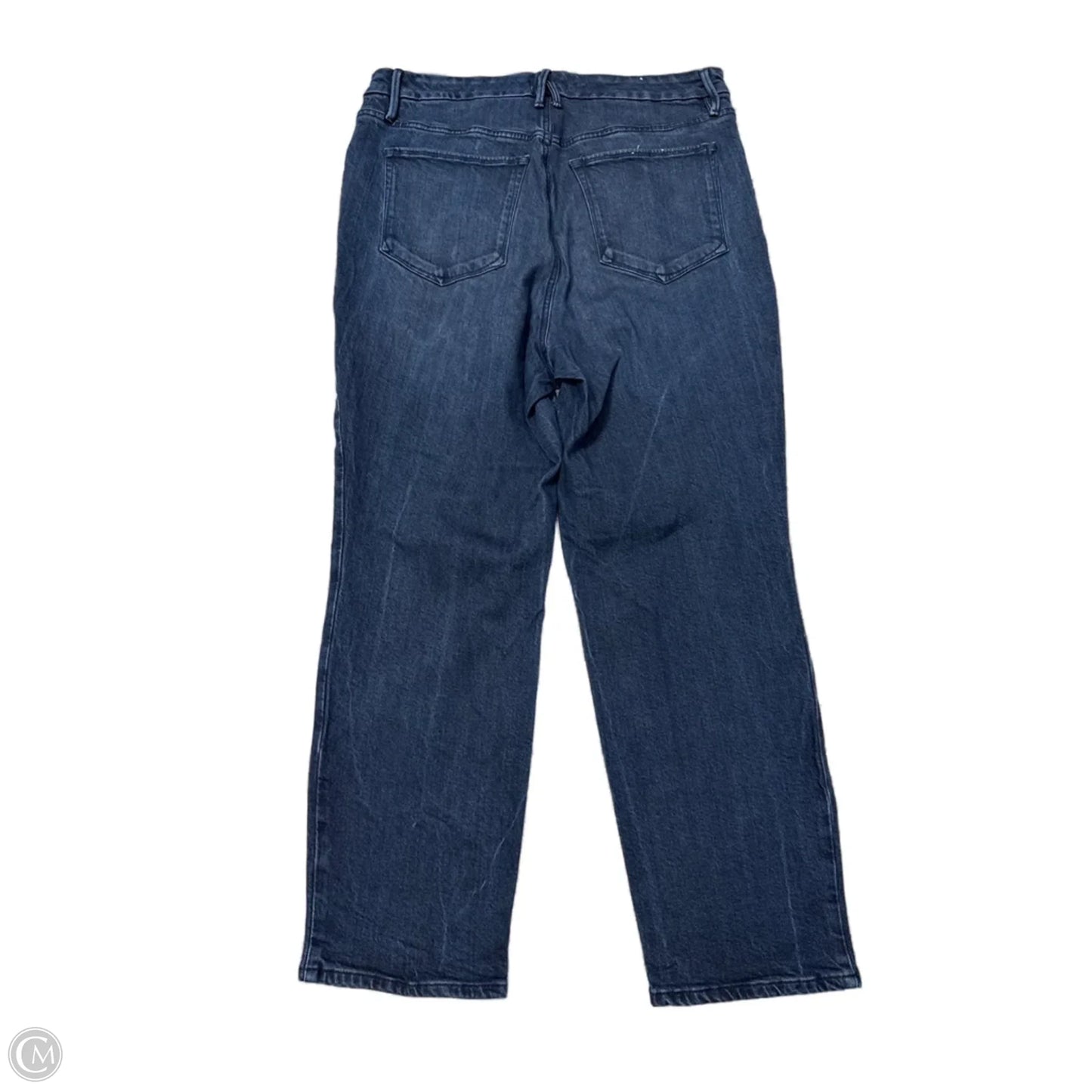 Jeans Wide Leg By Good American In Blue, Size: 18