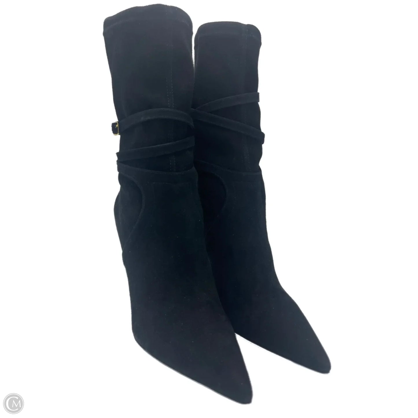 Boots Designer By Stuart Weitzman In Black, Size: 11