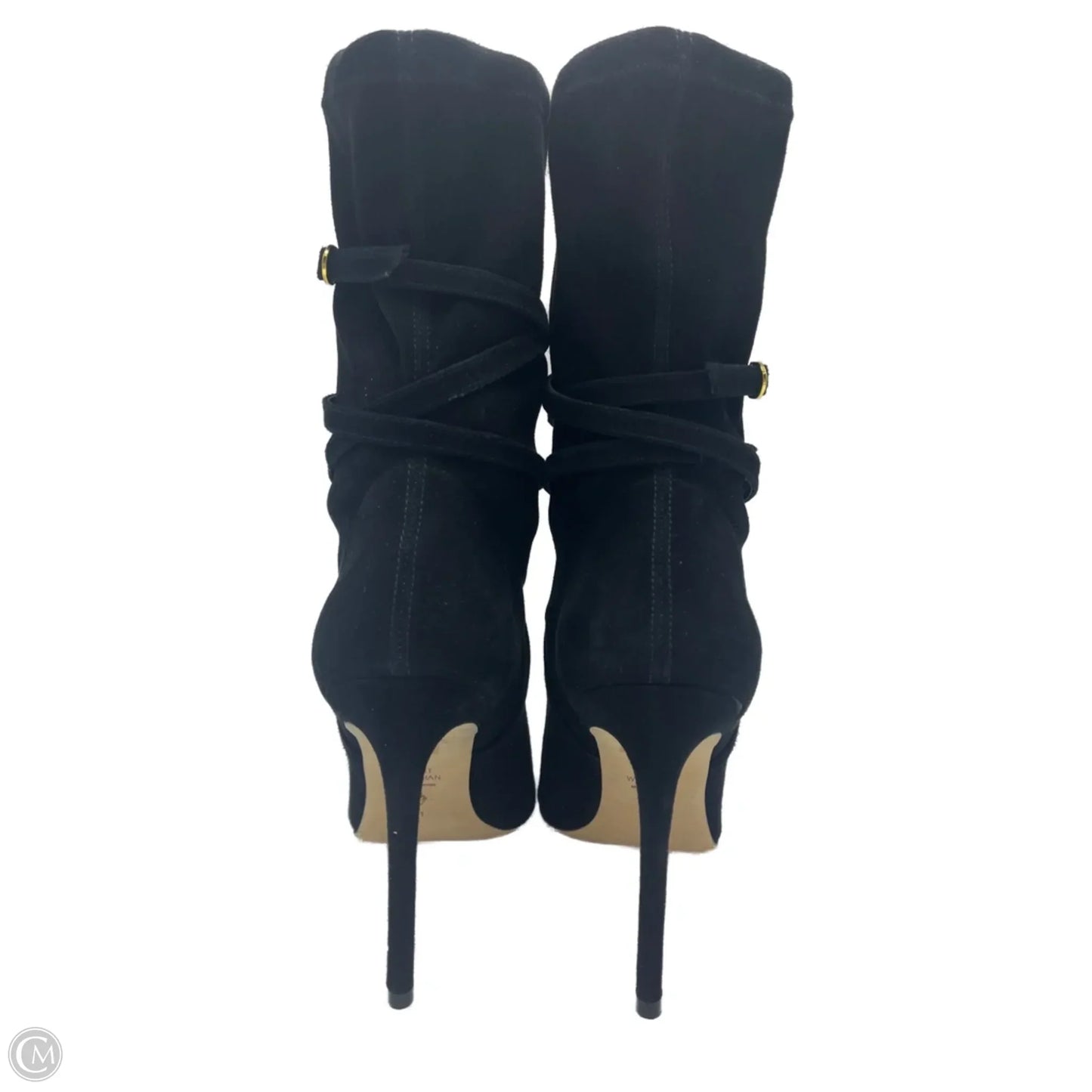Boots Designer By Stuart Weitzman In Black, Size: 11