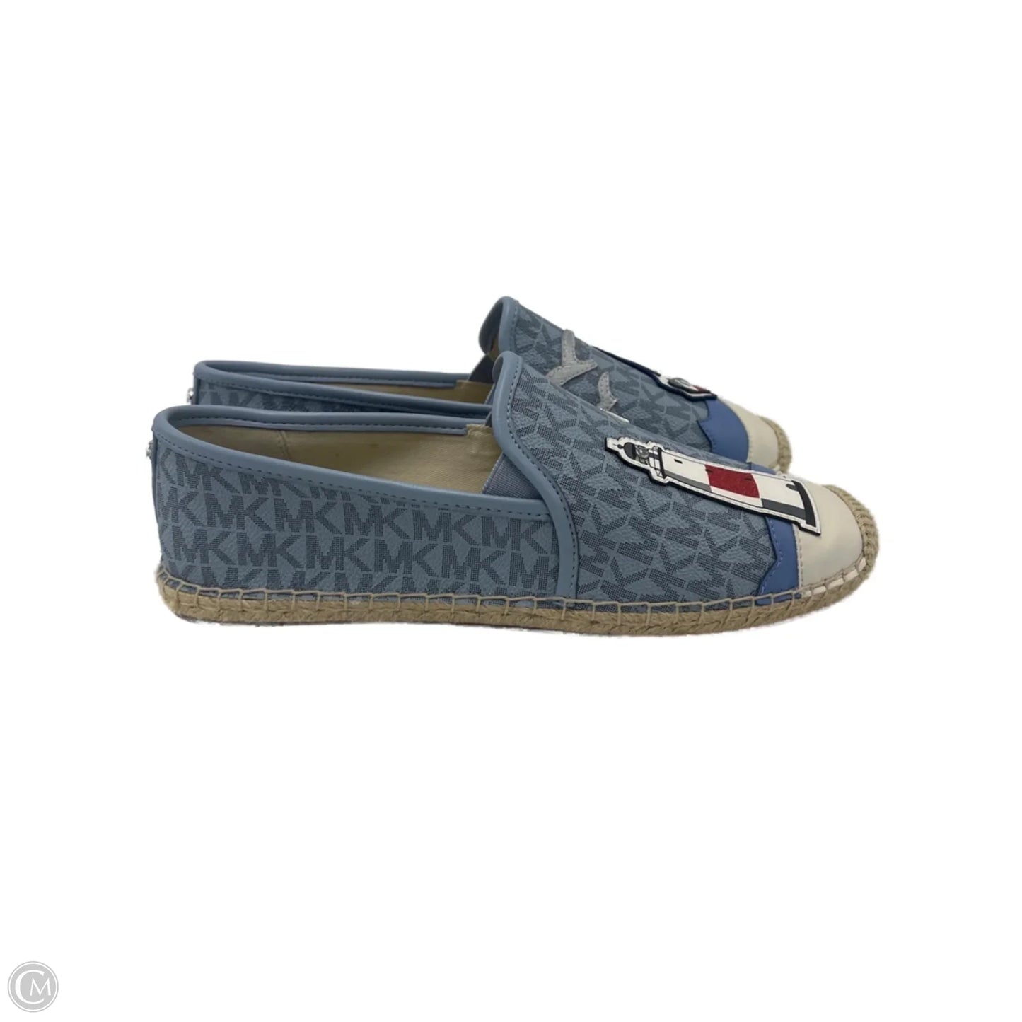 Shoes Designer By Michael Kors In Blue, Size: 8.5