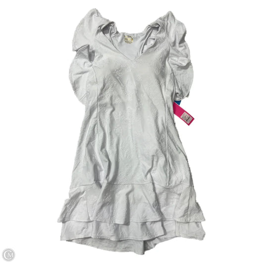 Dress Designer By Lilly Pulitzer In White, Size: M