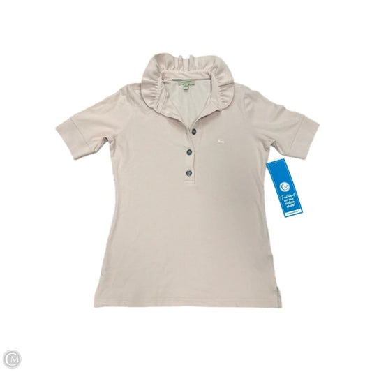 Burberry Top Short Luxury Designer By In Pink, Size: S