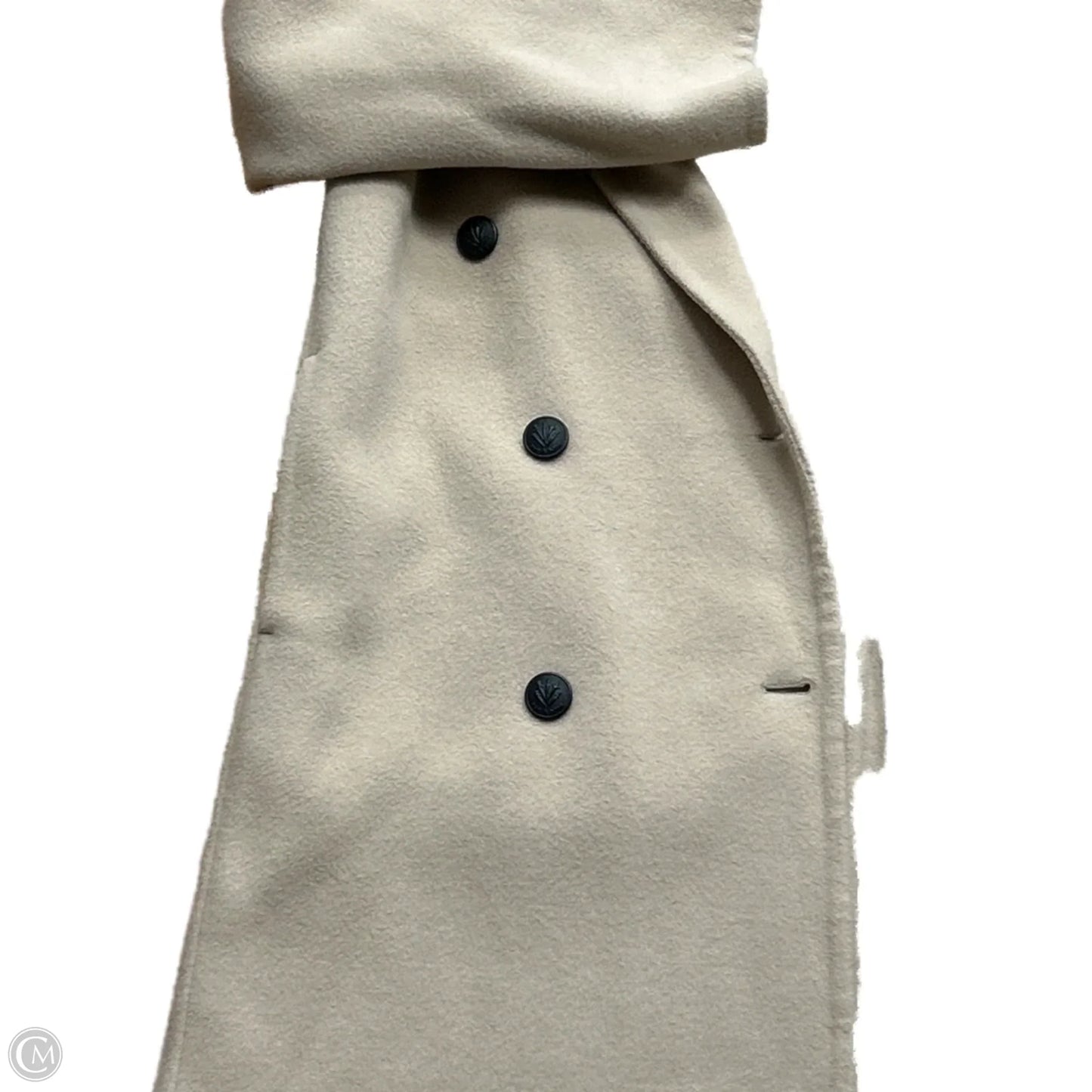 Coat Peacoat By Rag And Bone In Cream, Size: S