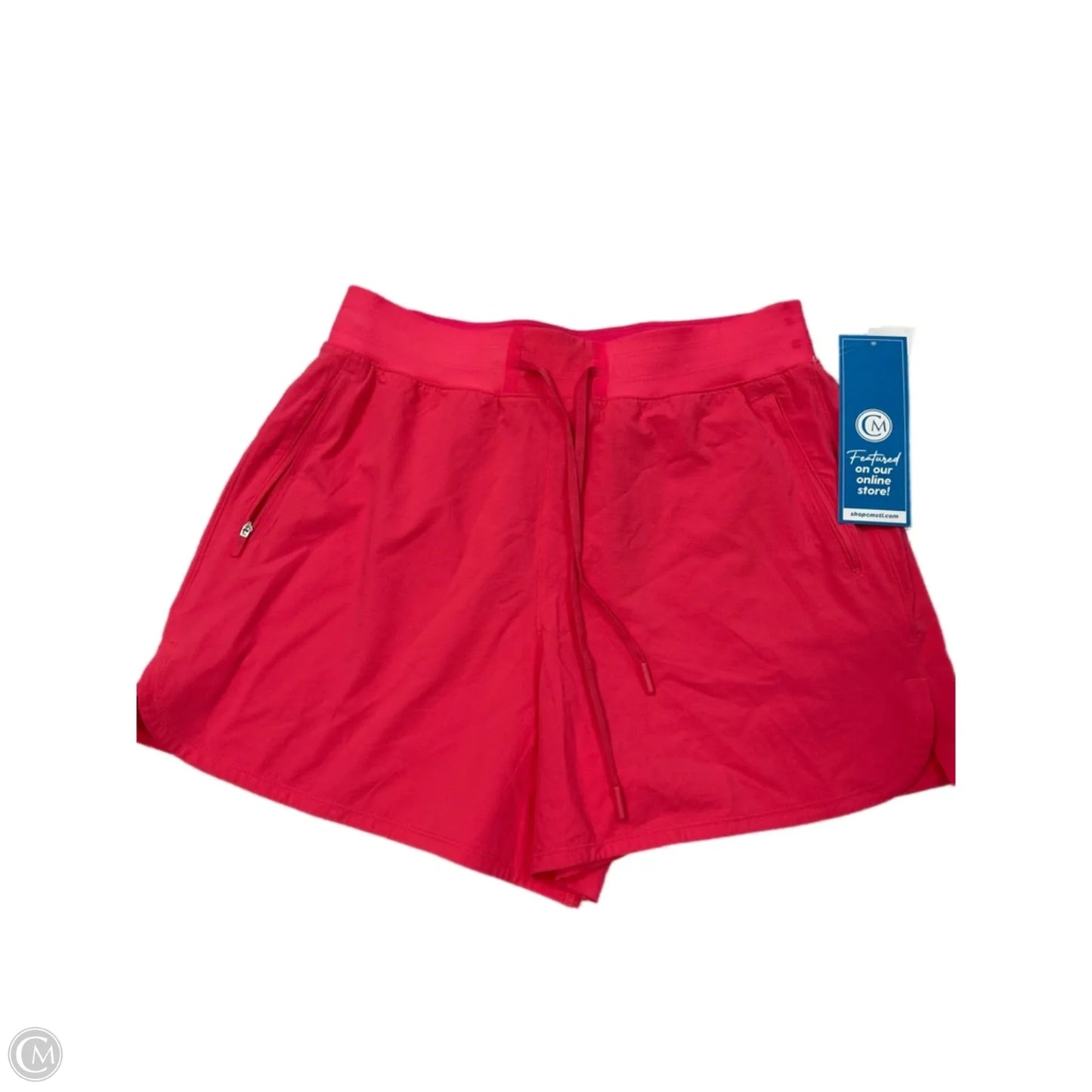 Athletic Shorts By Lululemon In Pink, Size: M