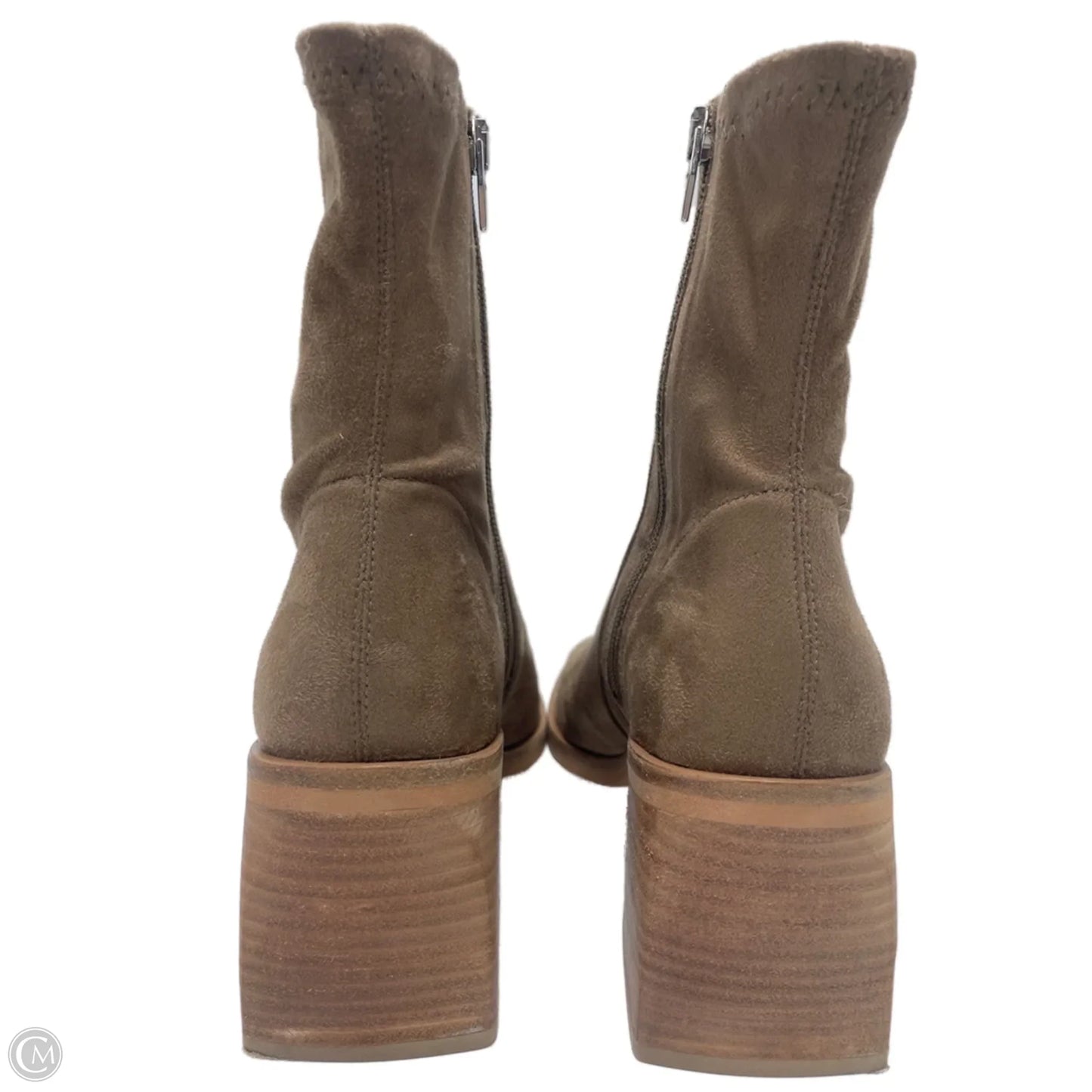 Boots Ankle Heels By Dolce Vita In Brown, Size: 7.5