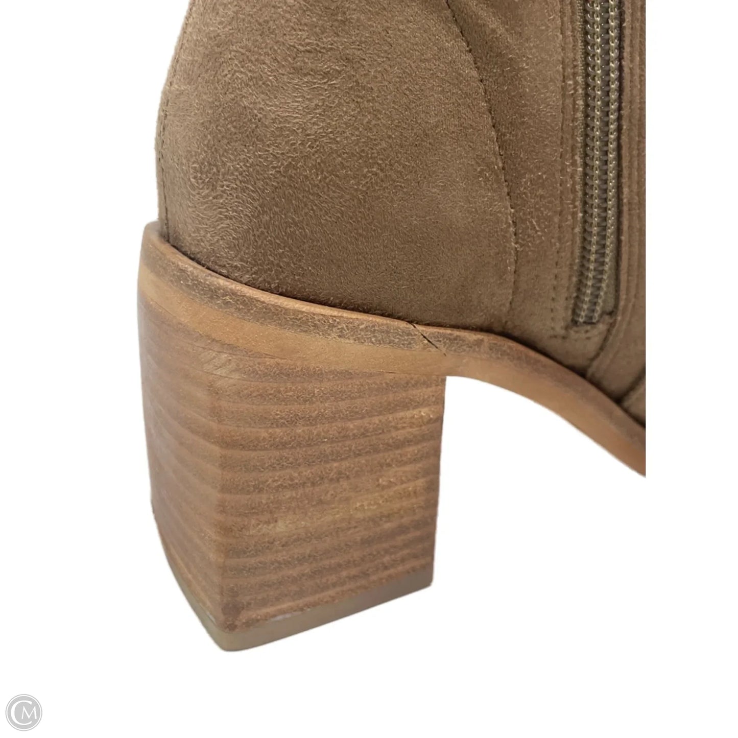 Boots Ankle Heels By Dolce Vita In Brown, Size: 7.5