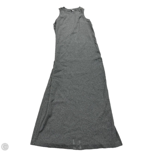 Dress Casual Maxi By Nordstrom In Grey, Size: M