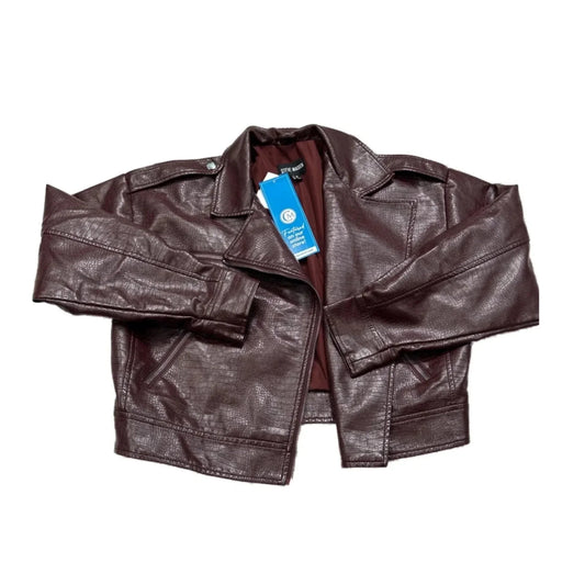 Jacket By Steve Madden In Red, Size: S