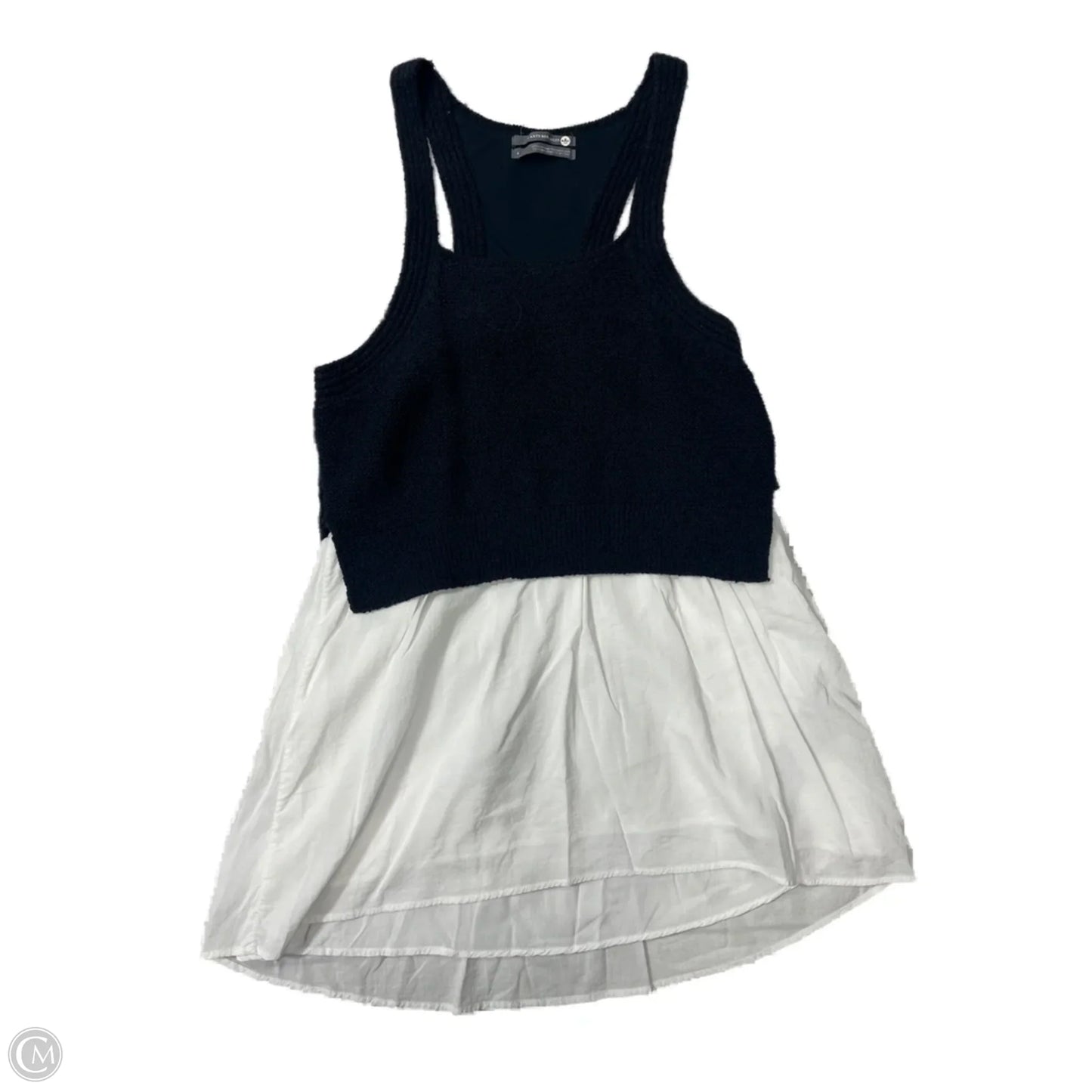 Top Sleeveless By Pilcro In Blue Denim, Size: S