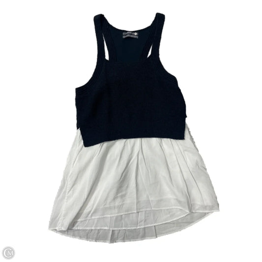 Top Sleeveless By Pilcro In Blue Denim, Size: S