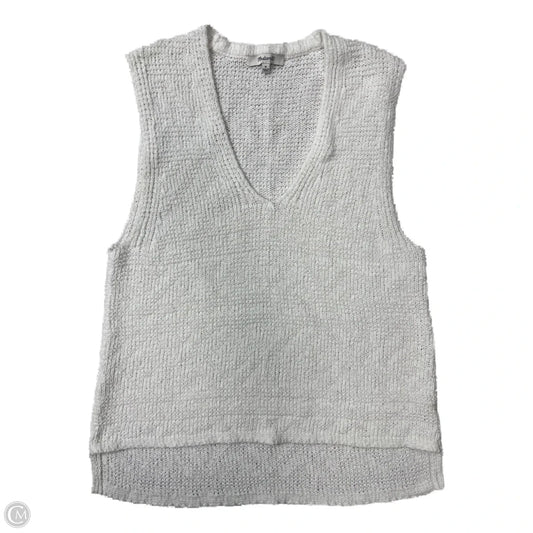 Top Sleeveless By Madewell In White, Size: M