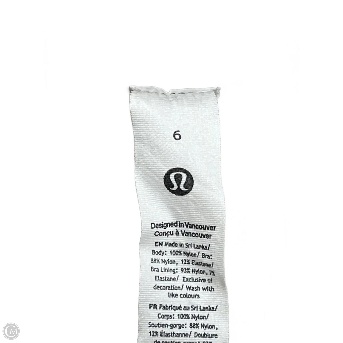 Athletic Tank Top By Lululemon In Taupe, Size: S