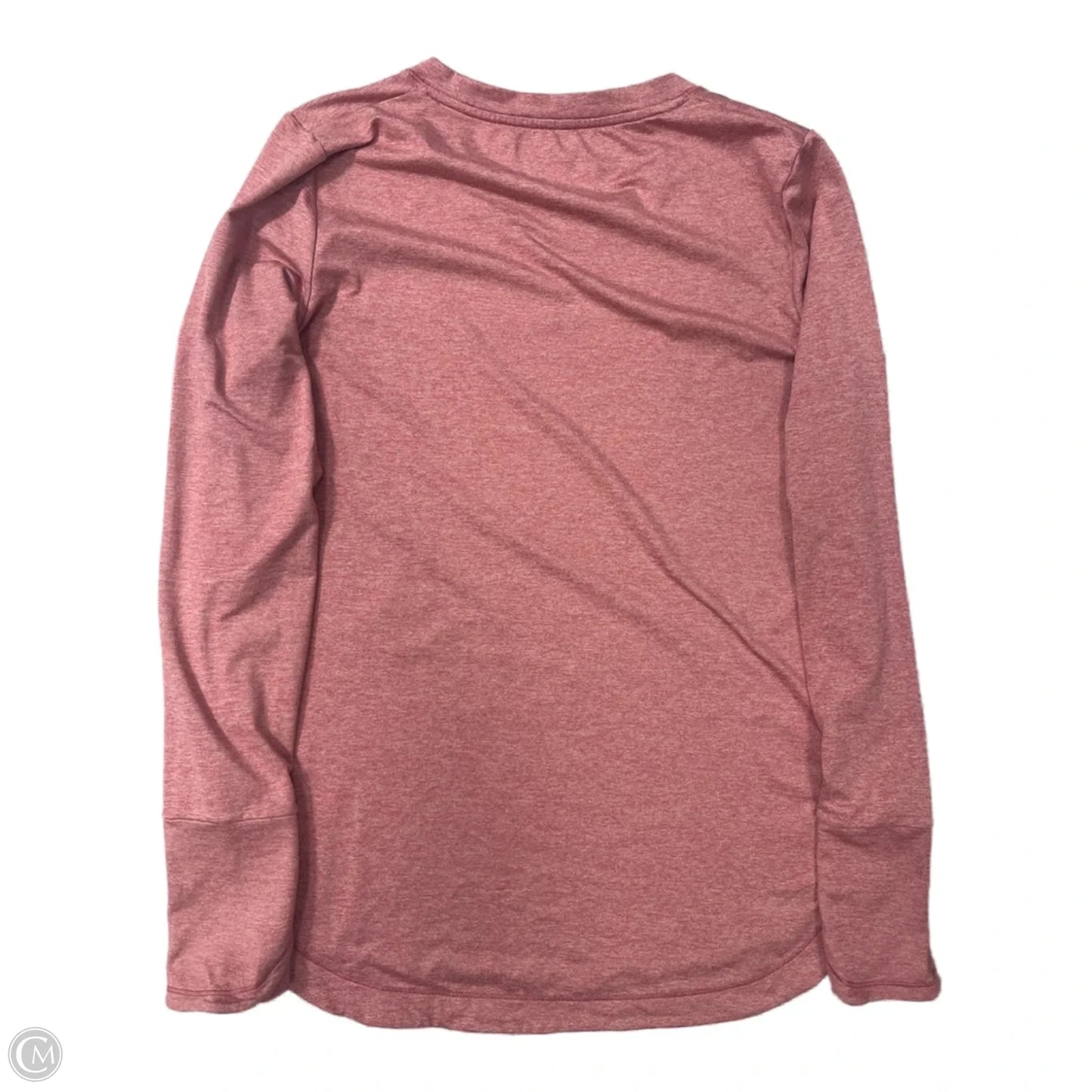 Athletic Top Long Sleeve Crewneck By Athleta In Pink, Size: M