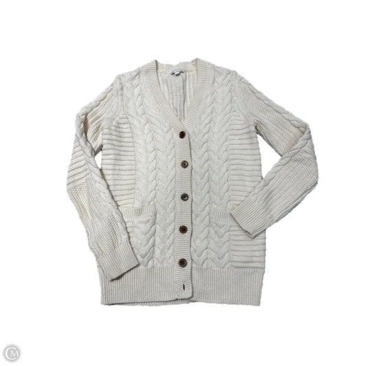 Sweater By Gap In Cream, Size: Xs