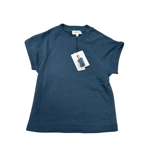 New! Top Short Sleeve By Nation In Teal, Size: Xs