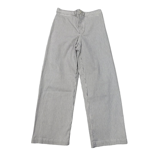Pants Wide Leg By Madewell In Striped Pattern, Size: 0