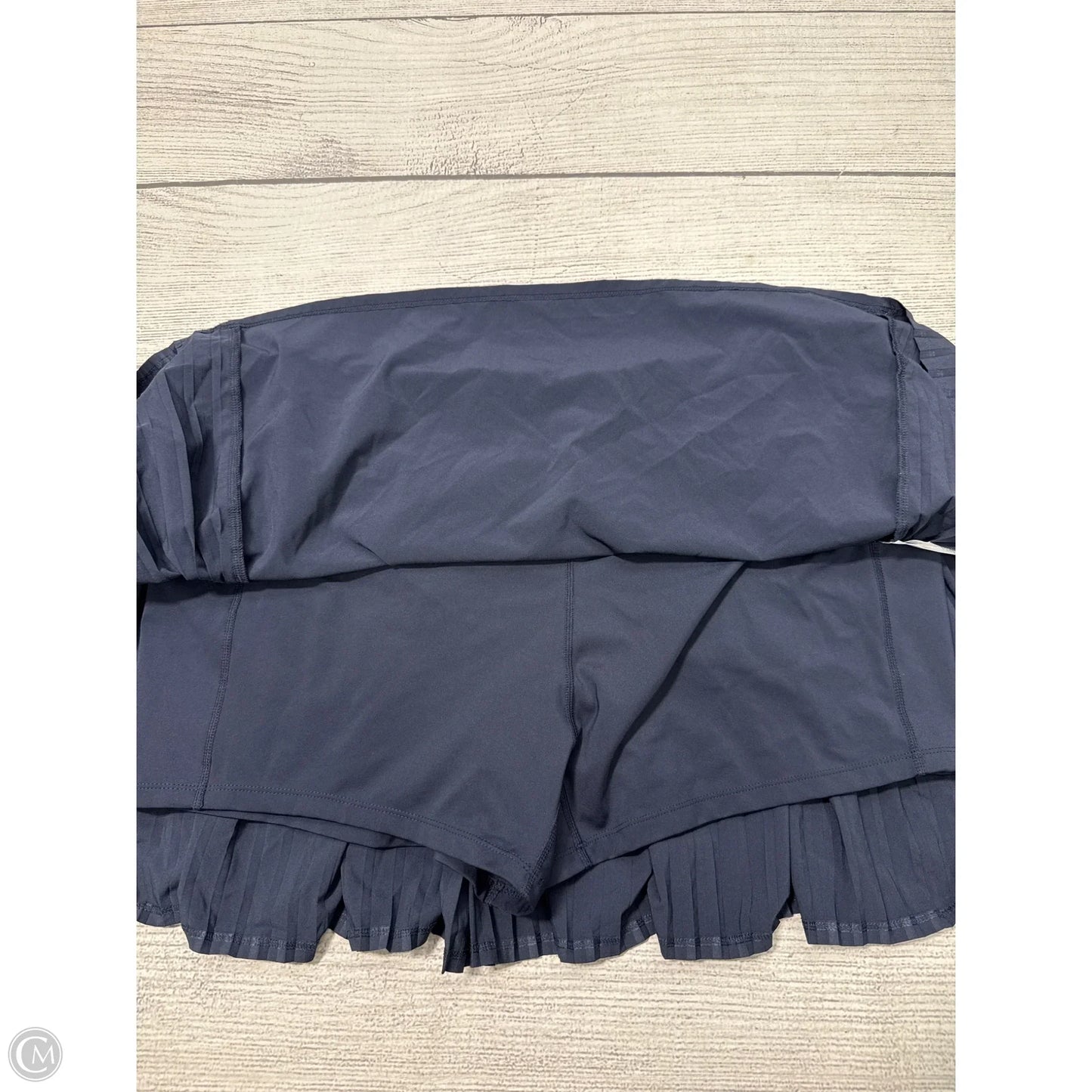 Athletic Skort By Athleta In Navy, Size: 1x