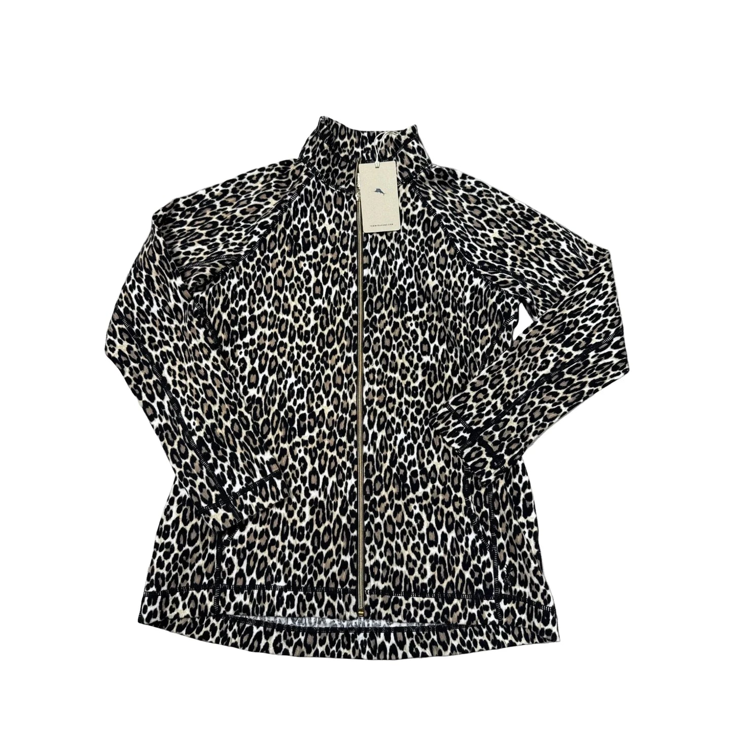 New! Athletic Jacket By Tommy Bahama In Animal Print, Size: S