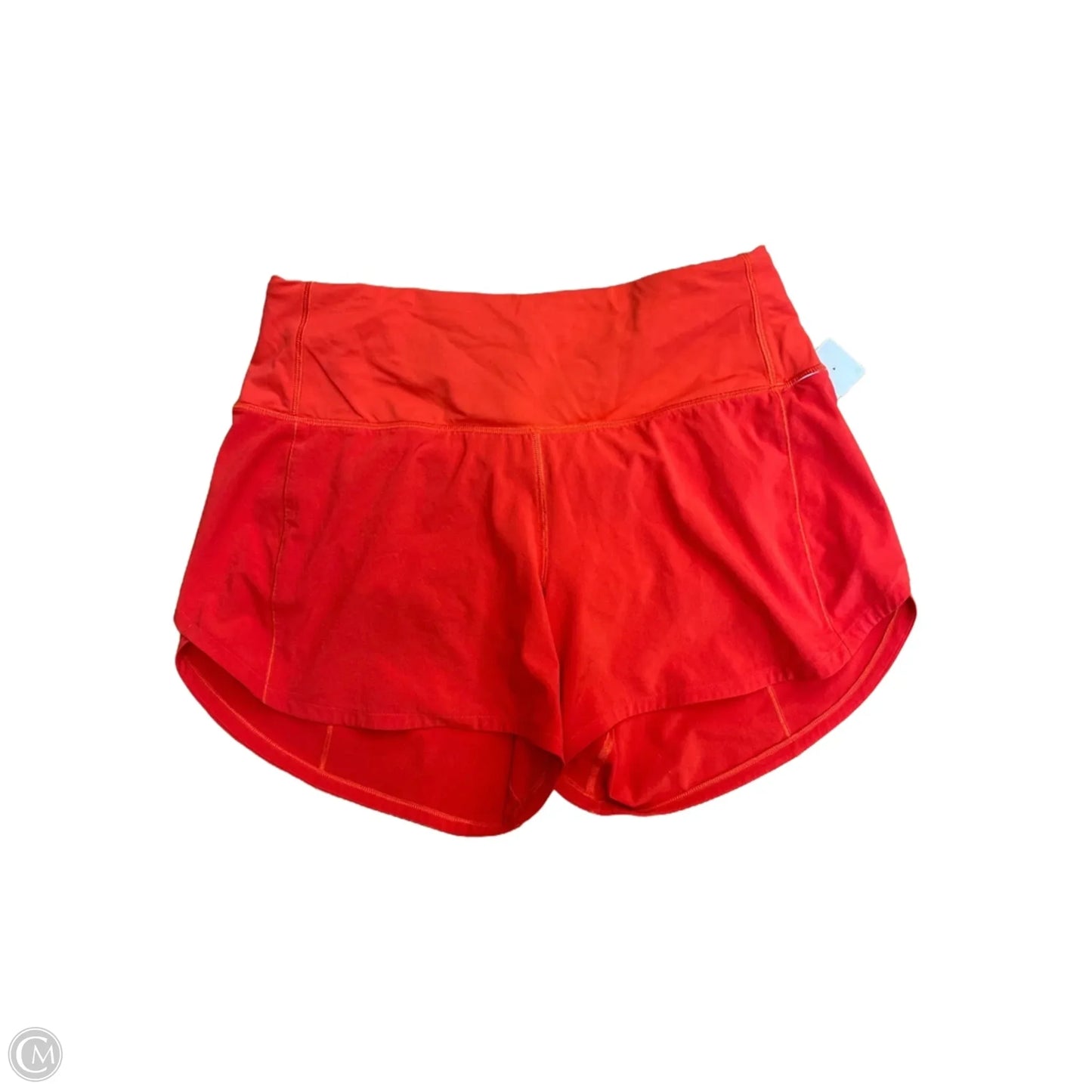 Athletic Shorts By Lululemon In Red, Size: S