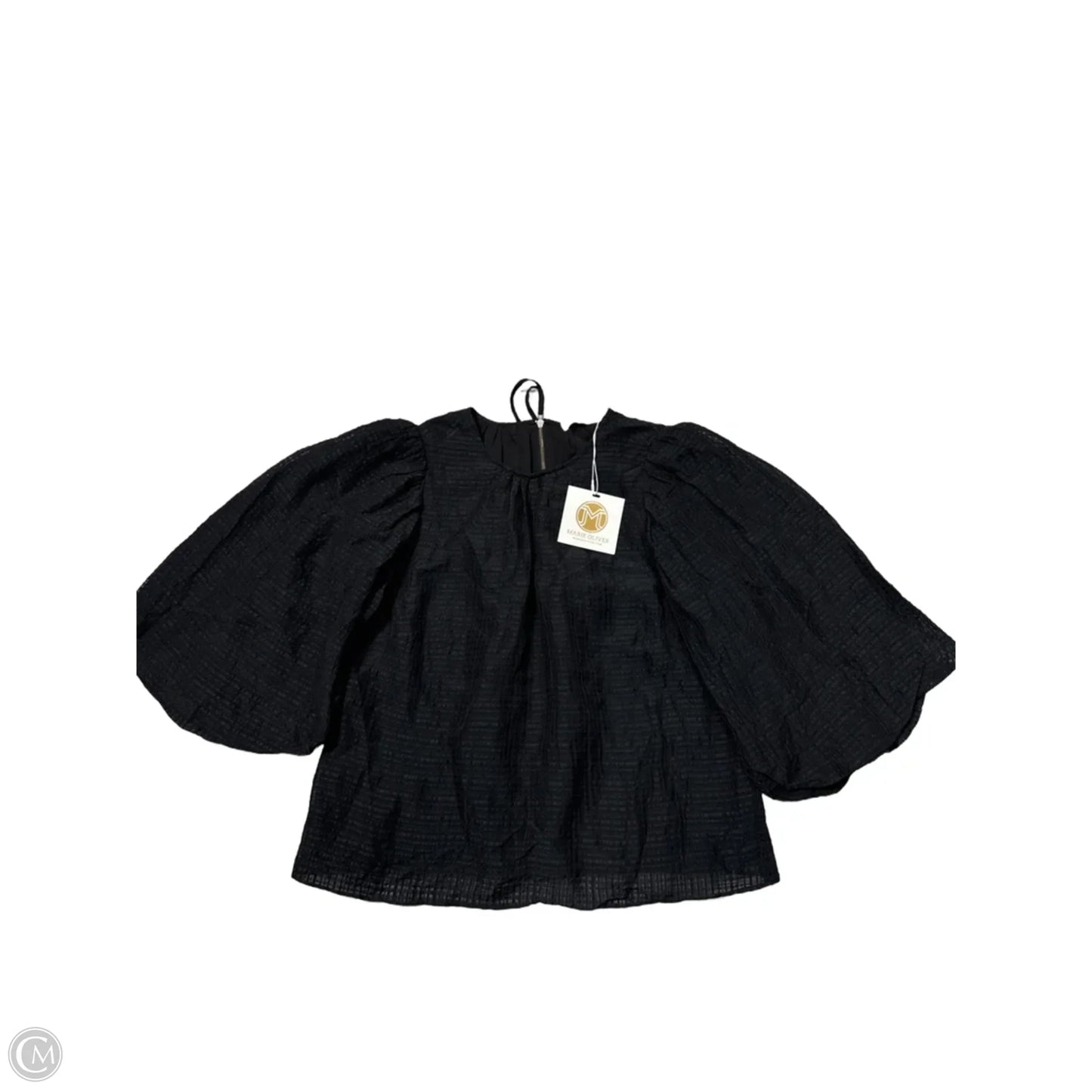 New! Top Long Sleeve By Marie Oliver In Black, Size: M
