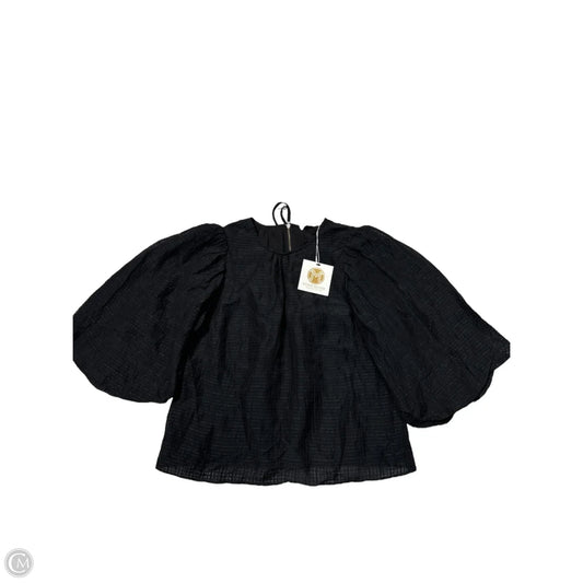 New! Top Long Sleeve By Marie Oliver In Black, Size: M