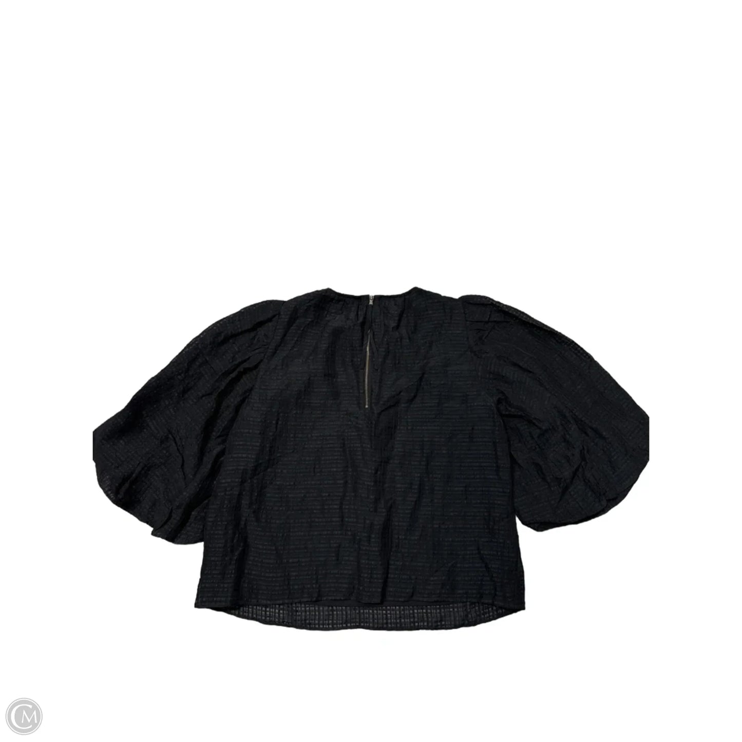 New! Top Long Sleeve By Marie Oliver In Black, Size: M