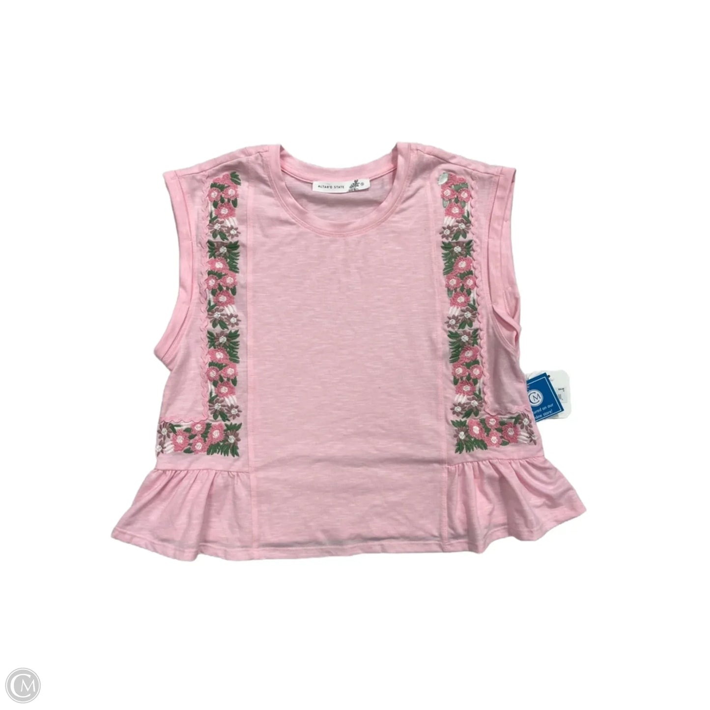 Top Sleeveless By Altard State In Pink, Size: S