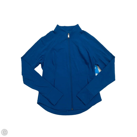 Athletic Jacket By Athleta In Blue, Size: M