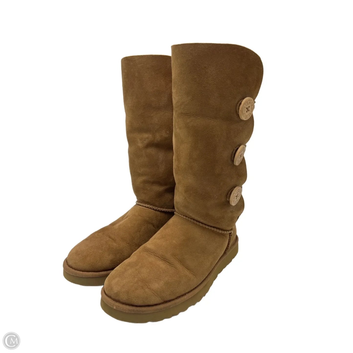 Boots Designer By UGG In Brown, Size: 8