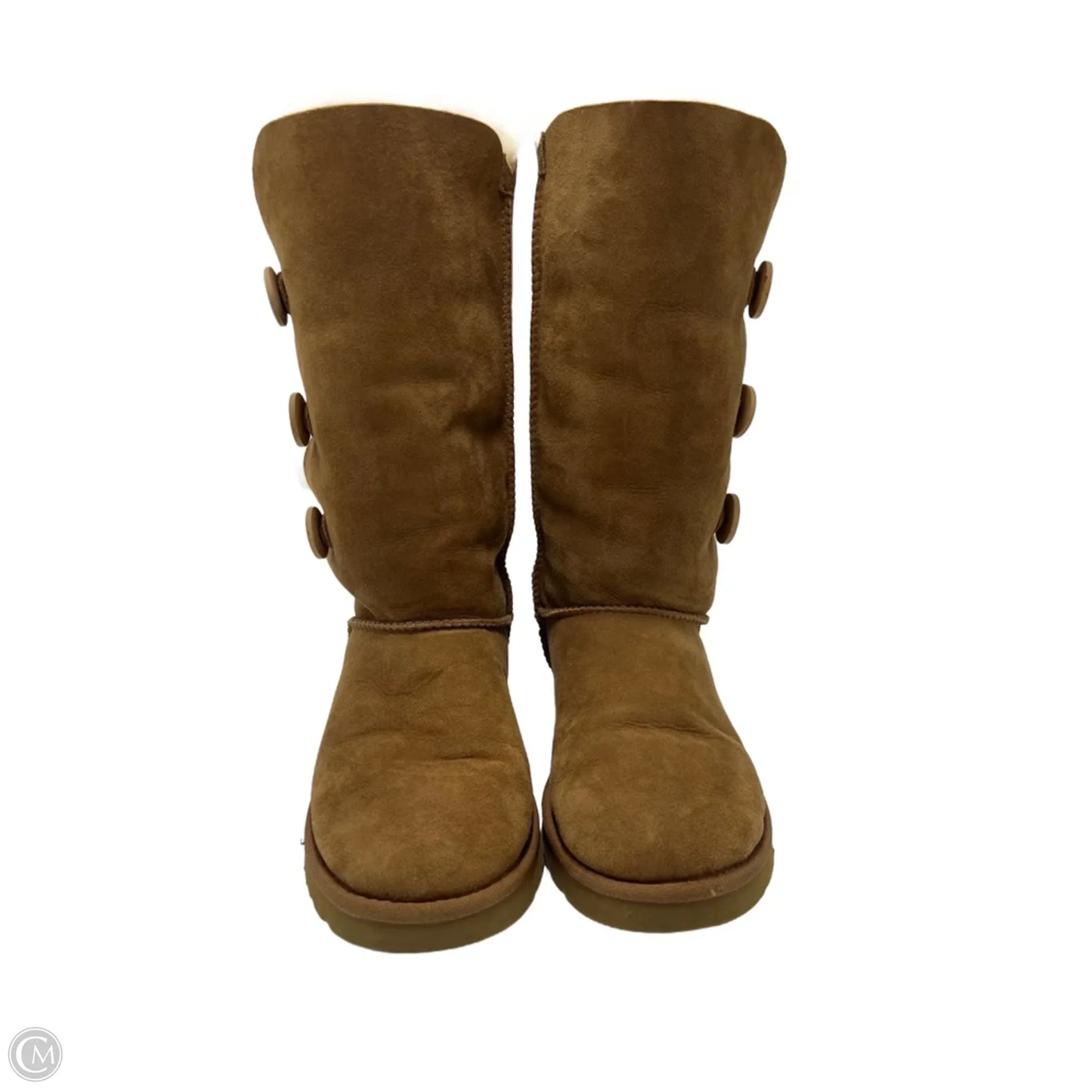 Boots Designer By UGG In Brown, Size: 8