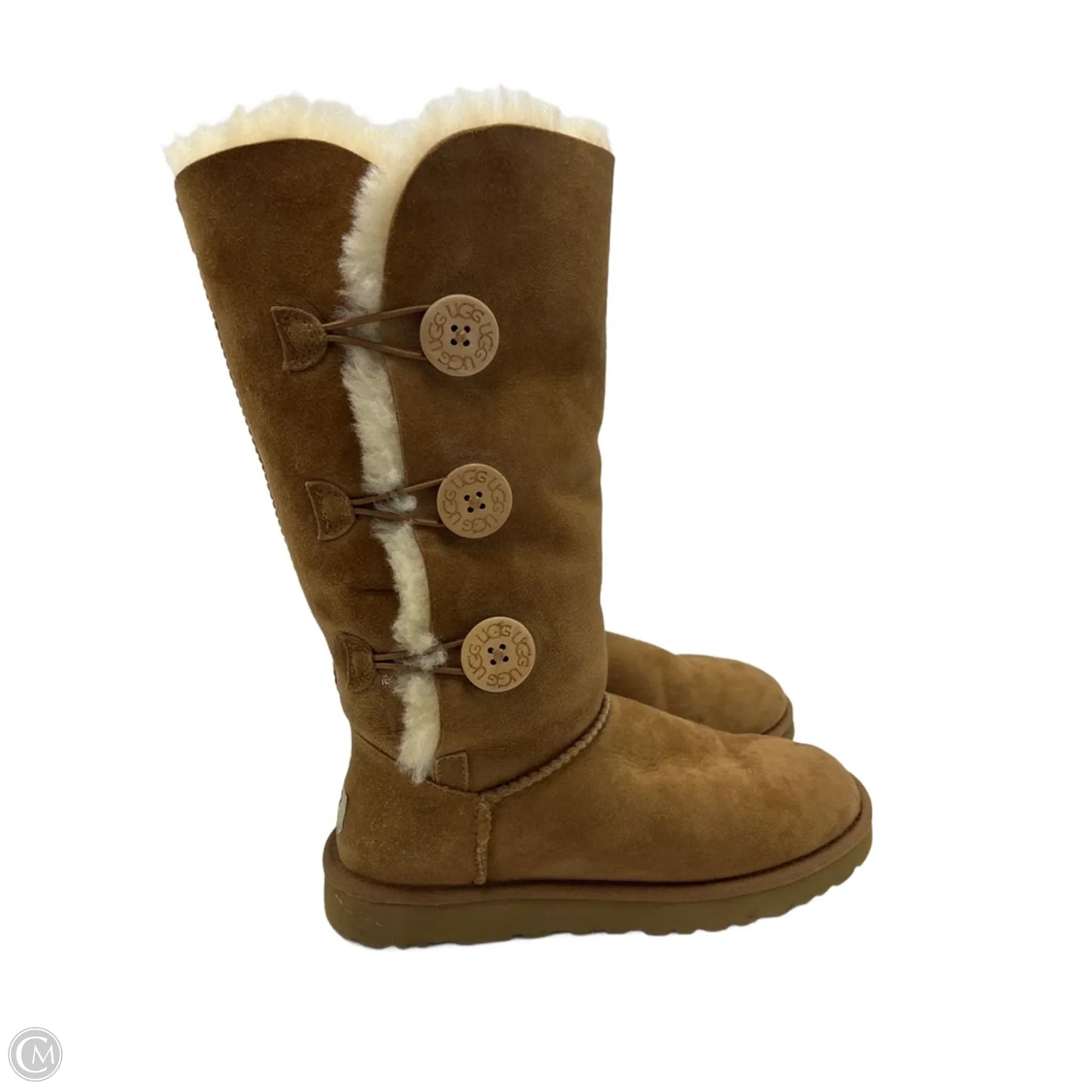 Boots Designer By UGG In Brown, Size: 8