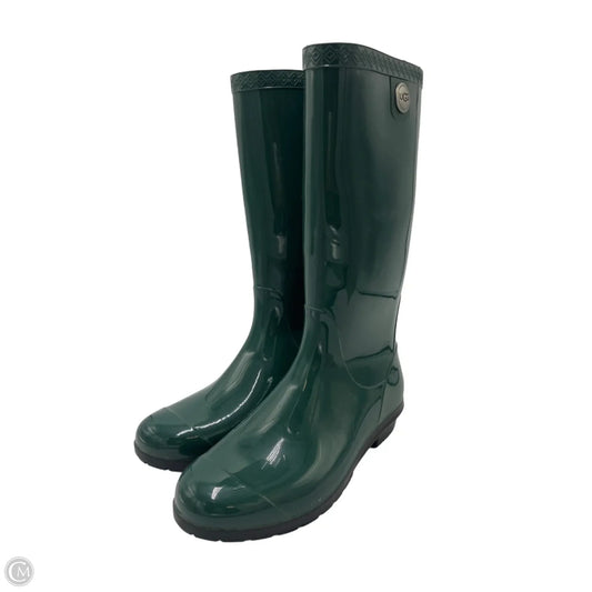 Boots Designer By UGG In Green, Size: 8