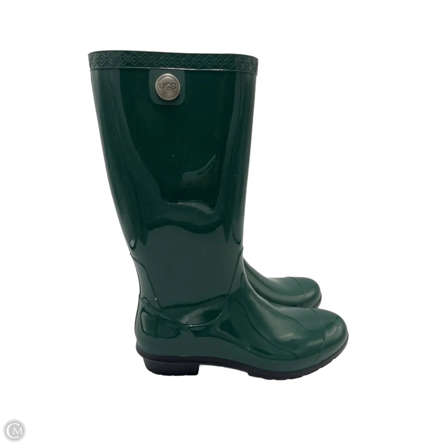 Boots Designer By UGG In Green, Size: 8
