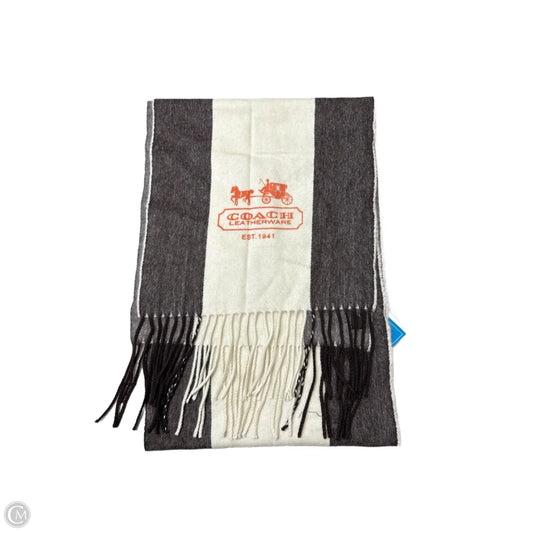 Coach Cashmere Scarf Designer