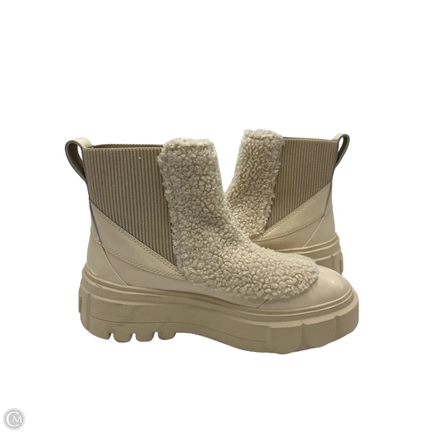 Boots Ankle Flats By Sorel In Cream, Size: 7.5