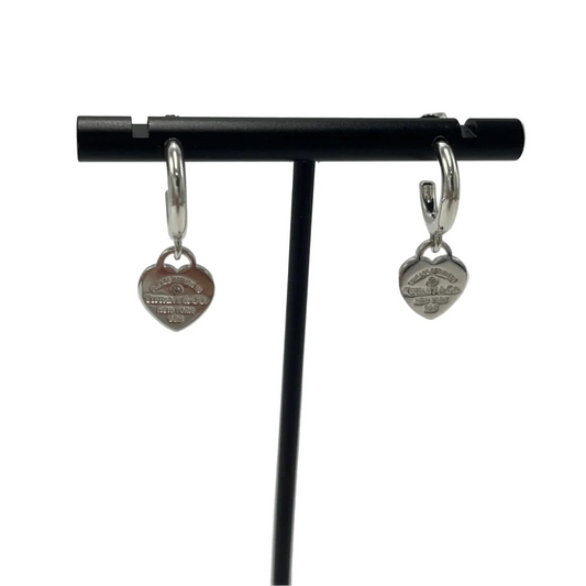 Tiffany &  Company Diamond Return To Tiffany Luxury Designer Earrings